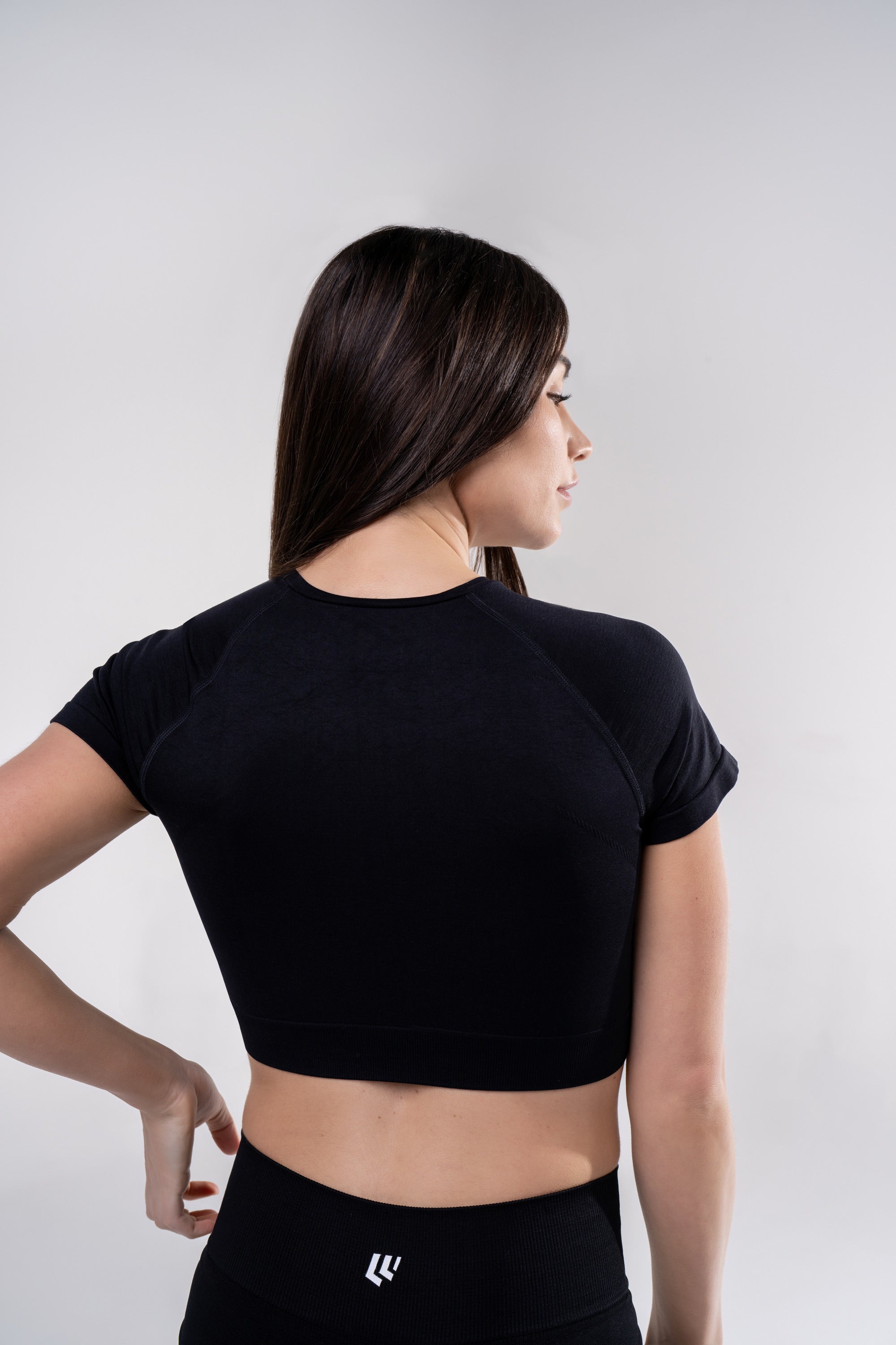 Compression crop top online