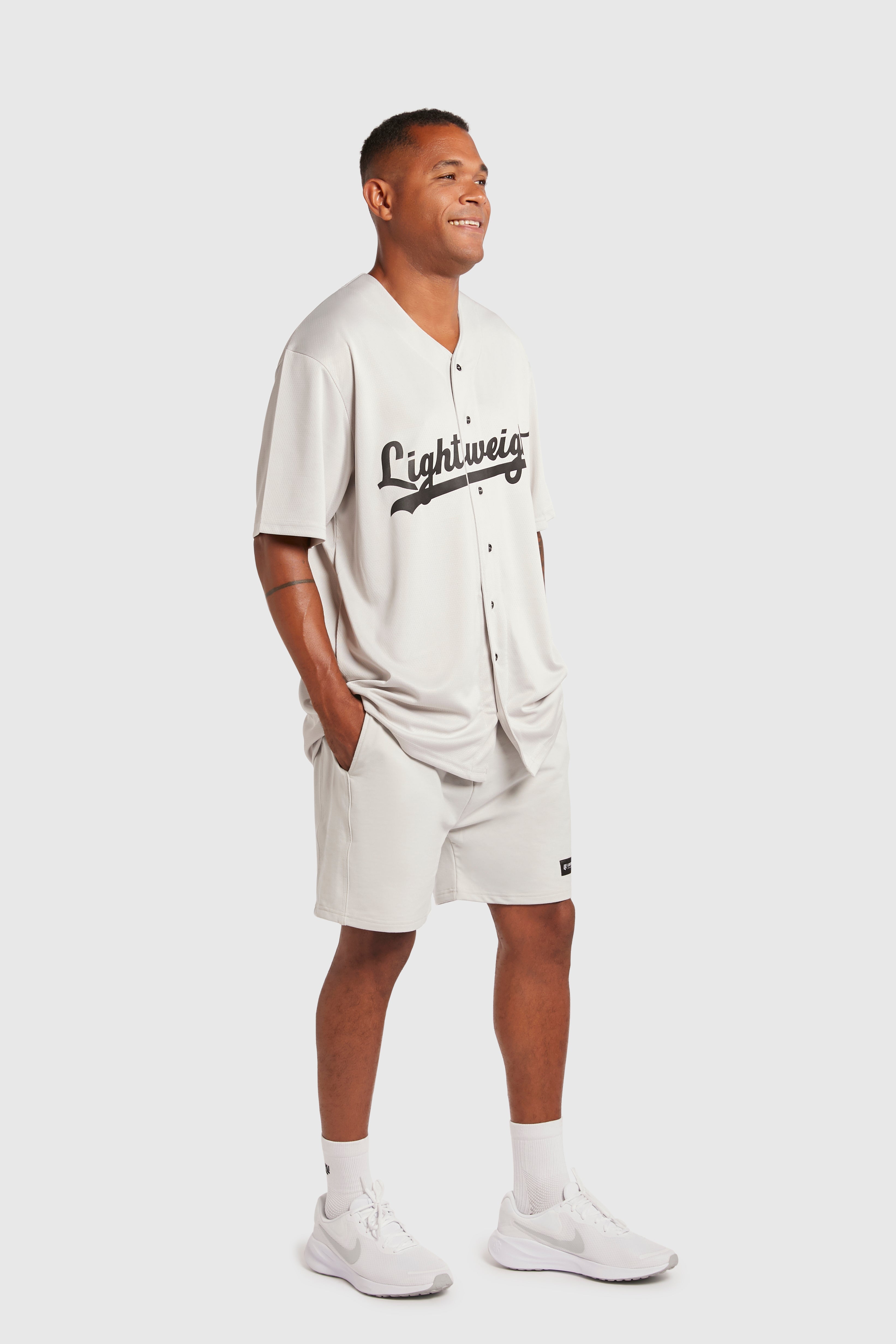 Lightweight Athletic Club Baseball Jersey, Season 2024 - Glacier Grey