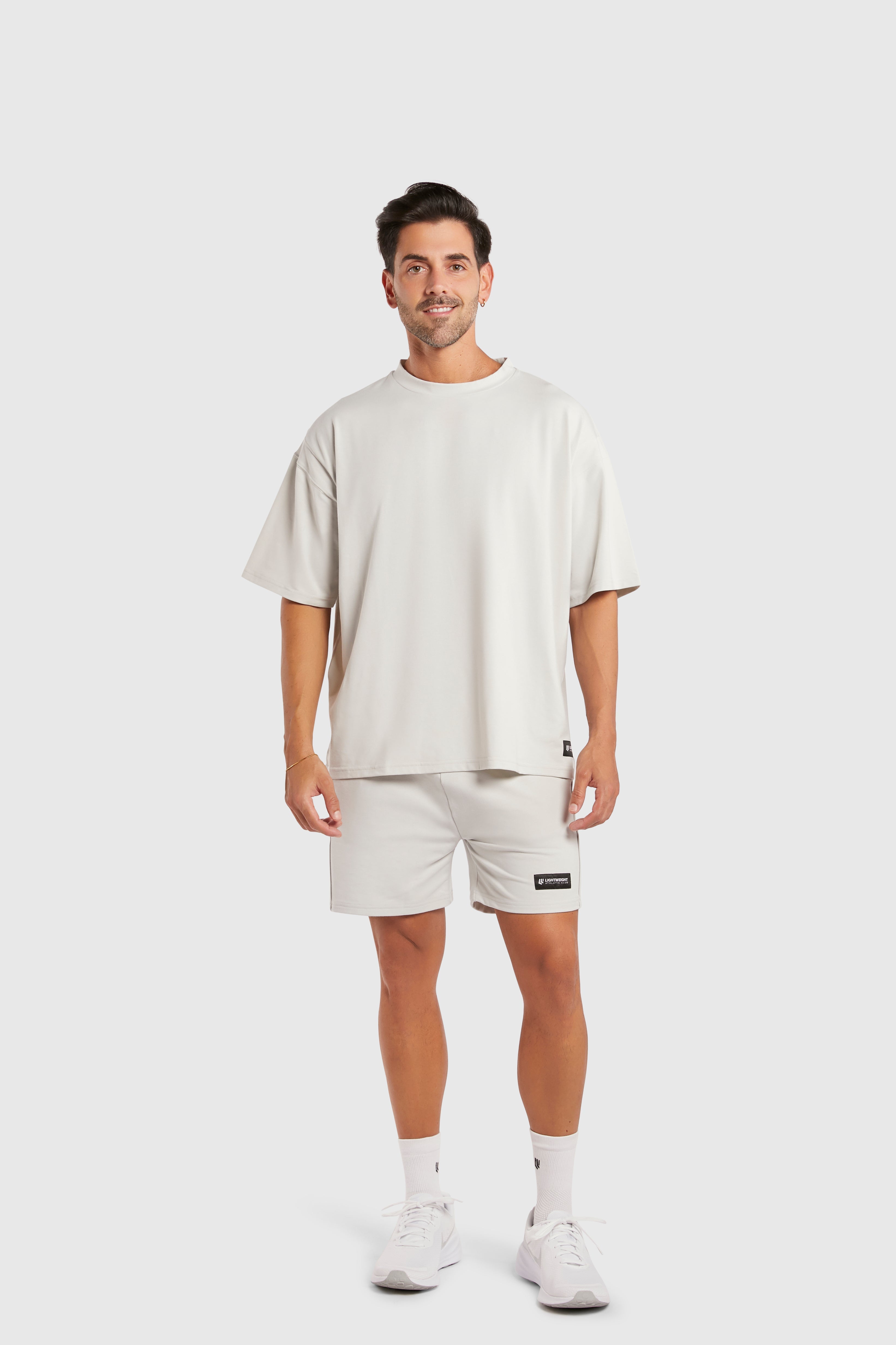 Oversized Tee - Glacier Grey