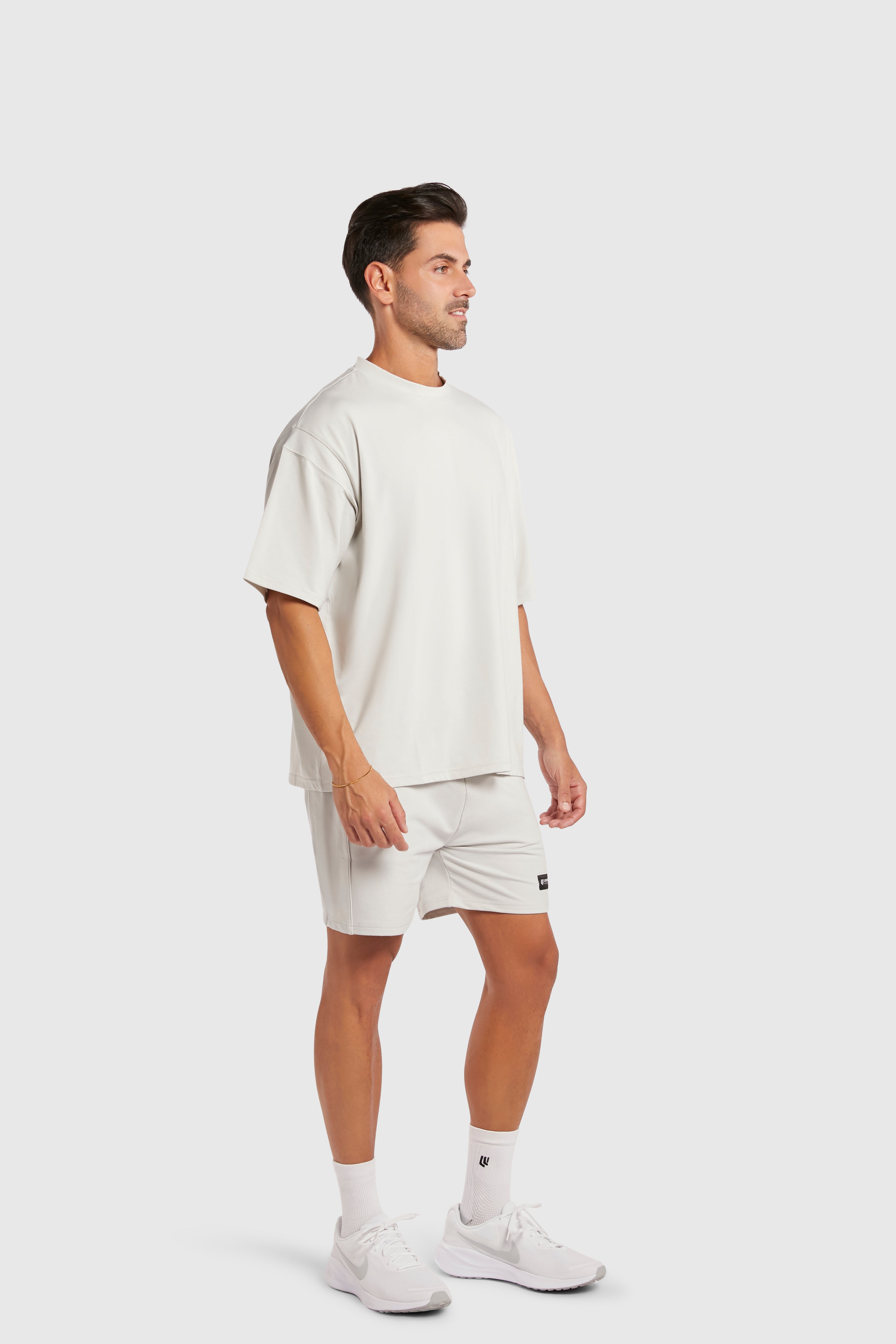 Oversized Tee - Glacier Grey