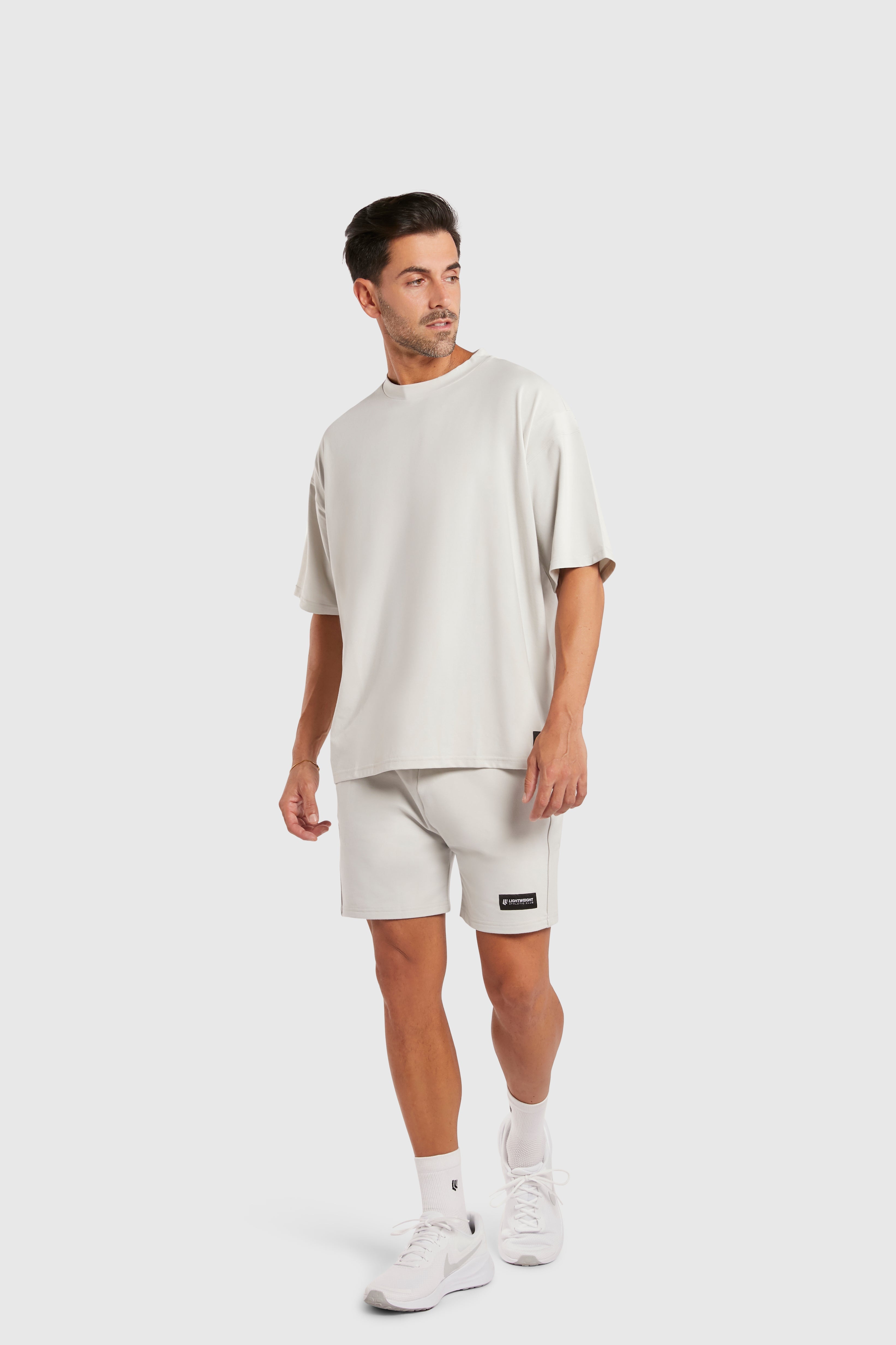 Oversized Tee - Glacier Grey