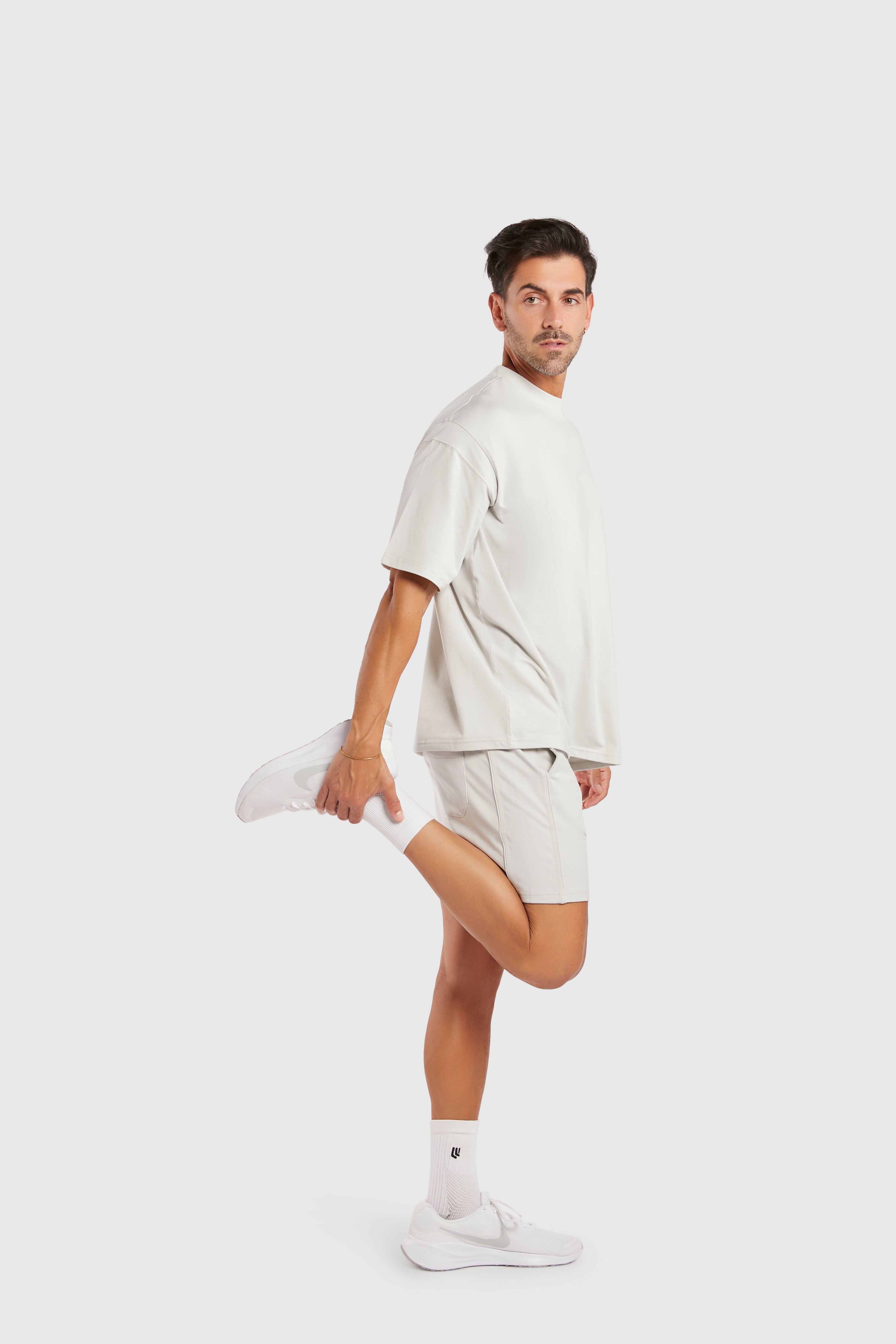 Oversized Tee - Glacier Grey