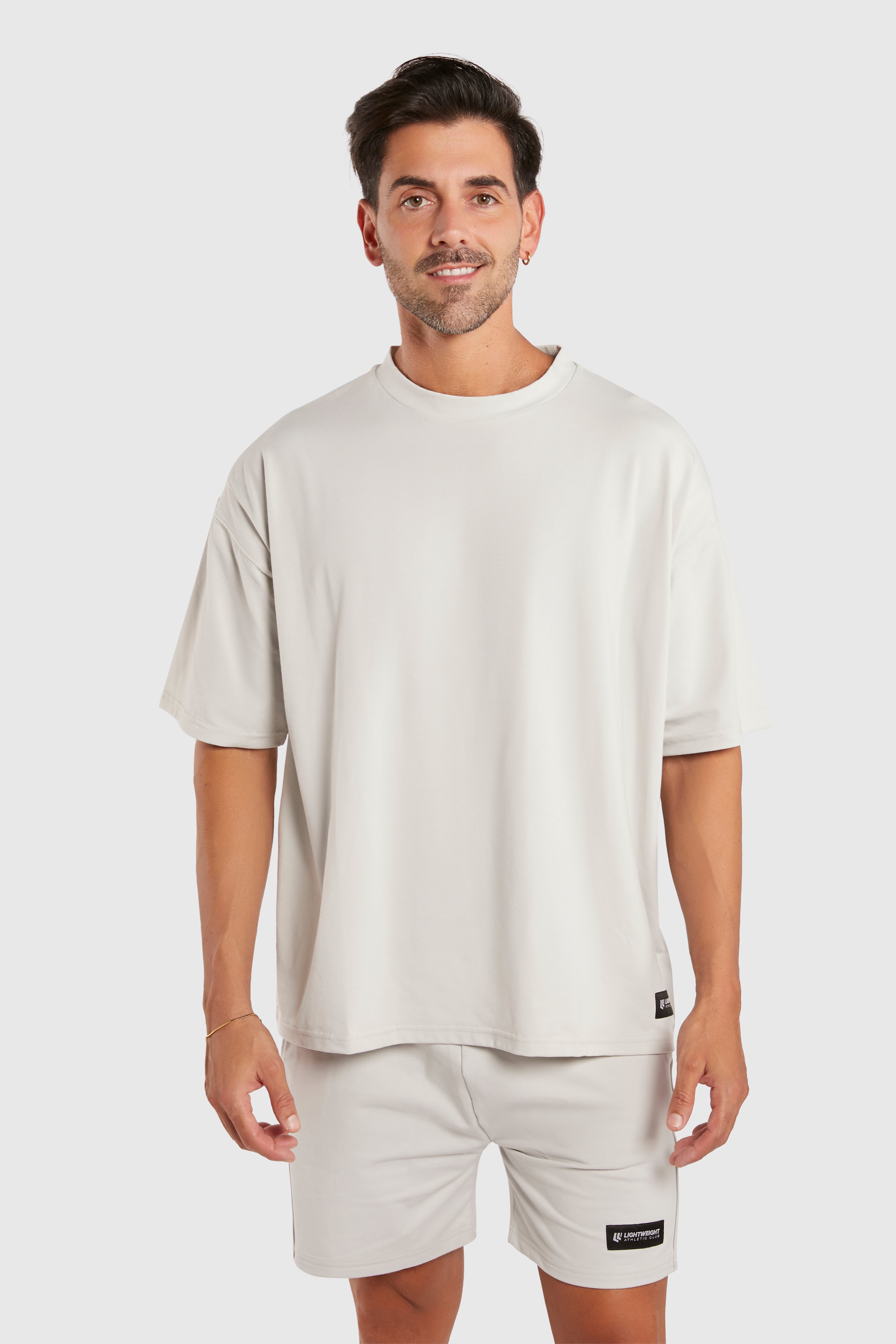 Oversized Tee - Glacier Grey