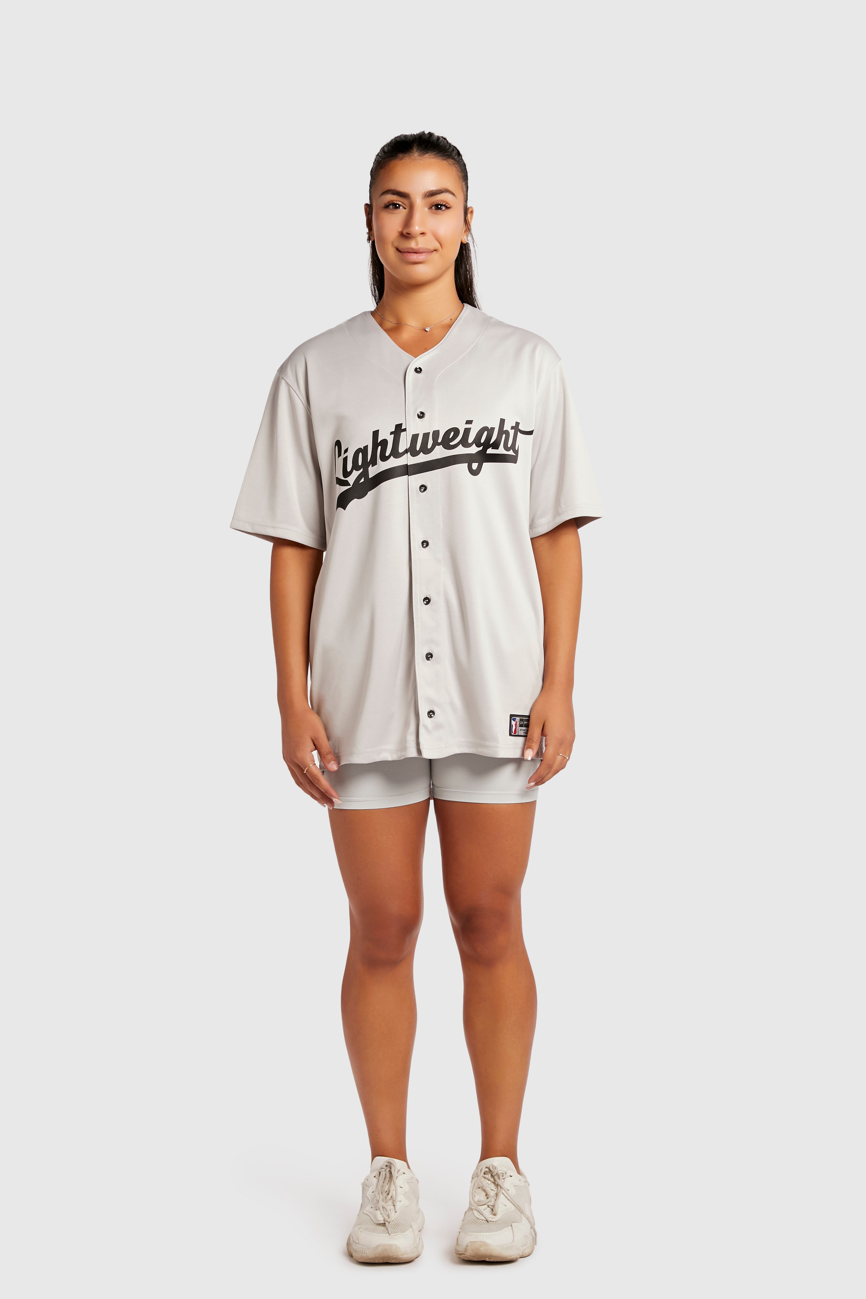 Lightweight Athletic Club Baseball Jersey, Season 2024 - Glacier Grey