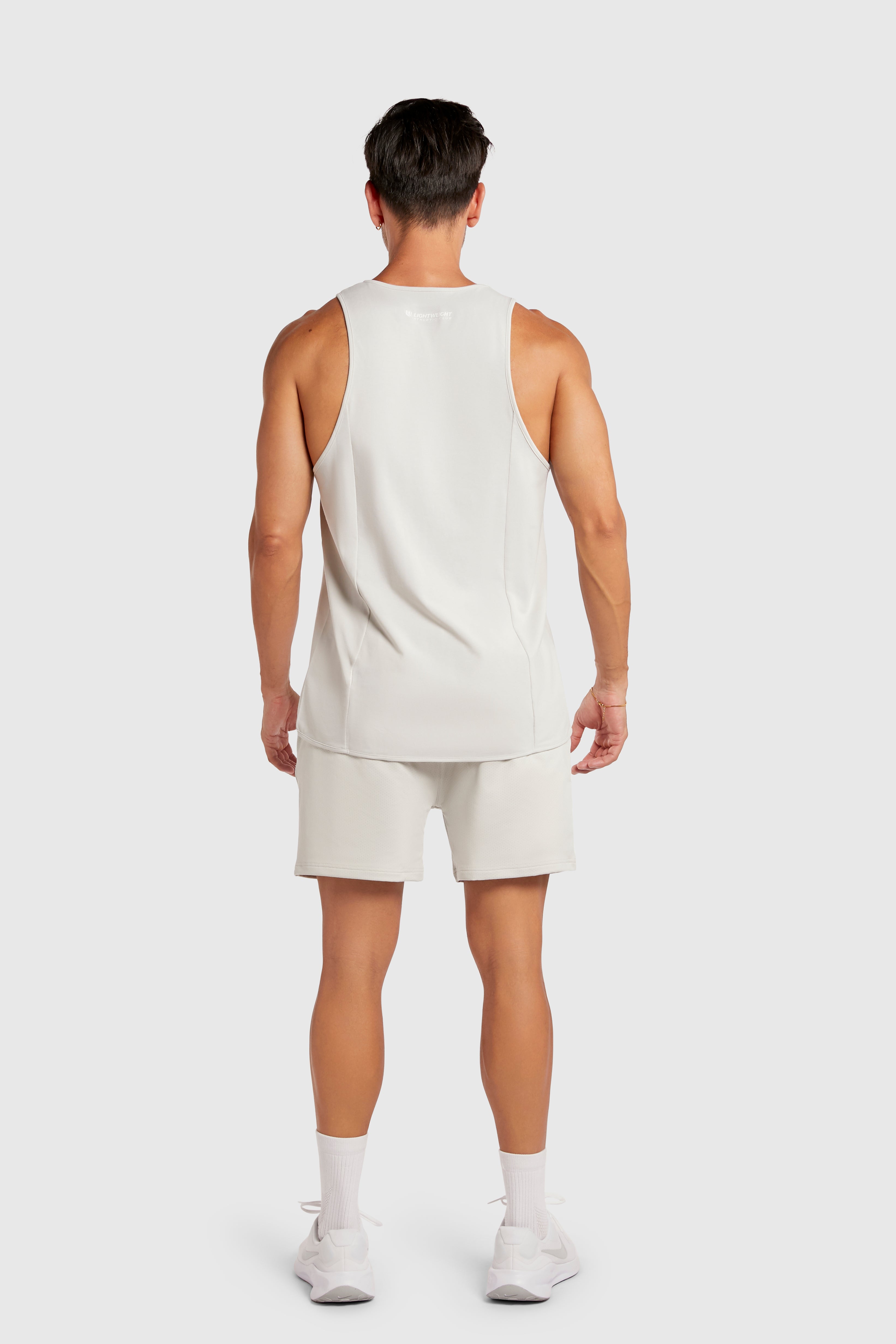 Men&#39;s Muscle Singlet - Glacier Grey