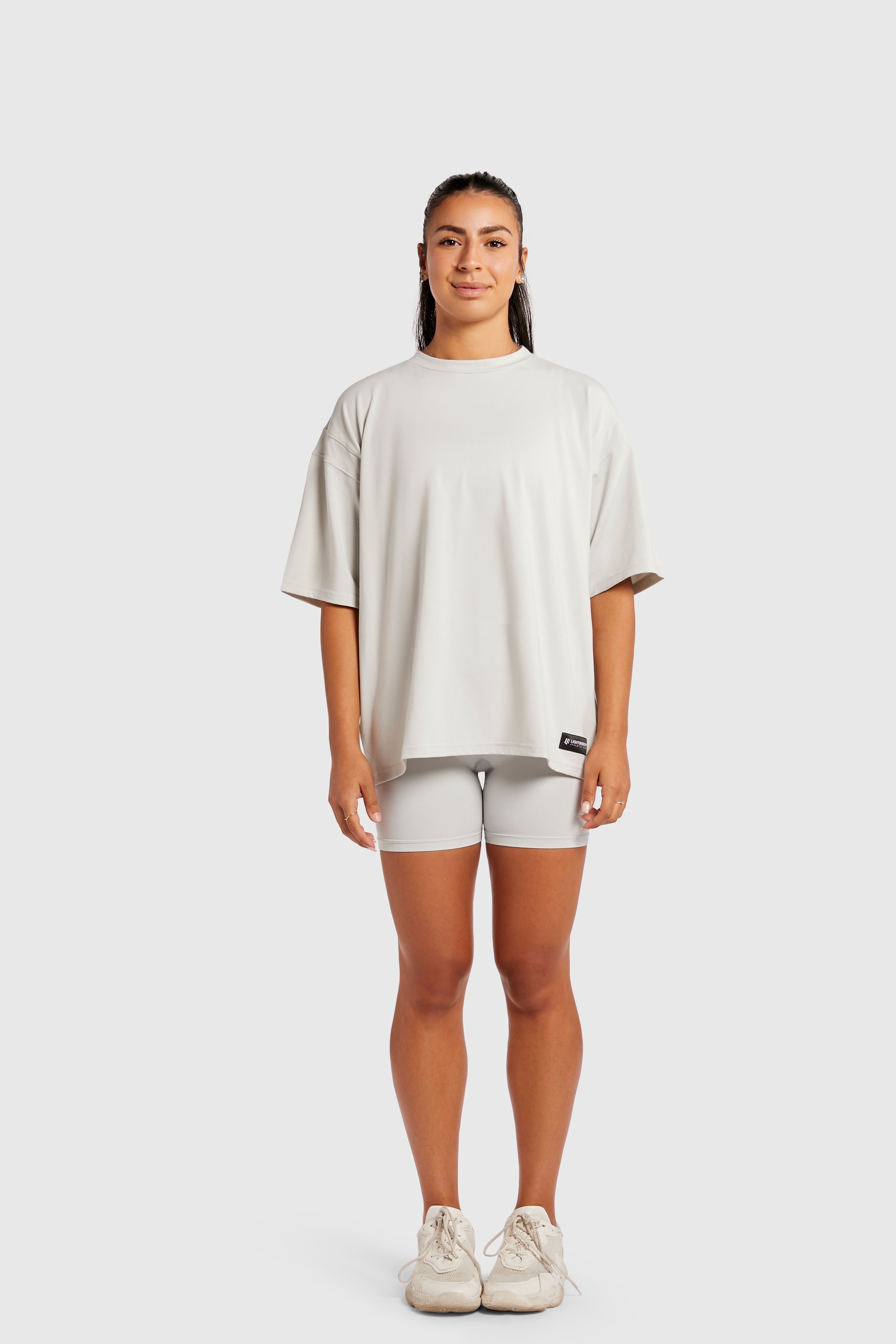 Oversized Tee - Glacier Grey