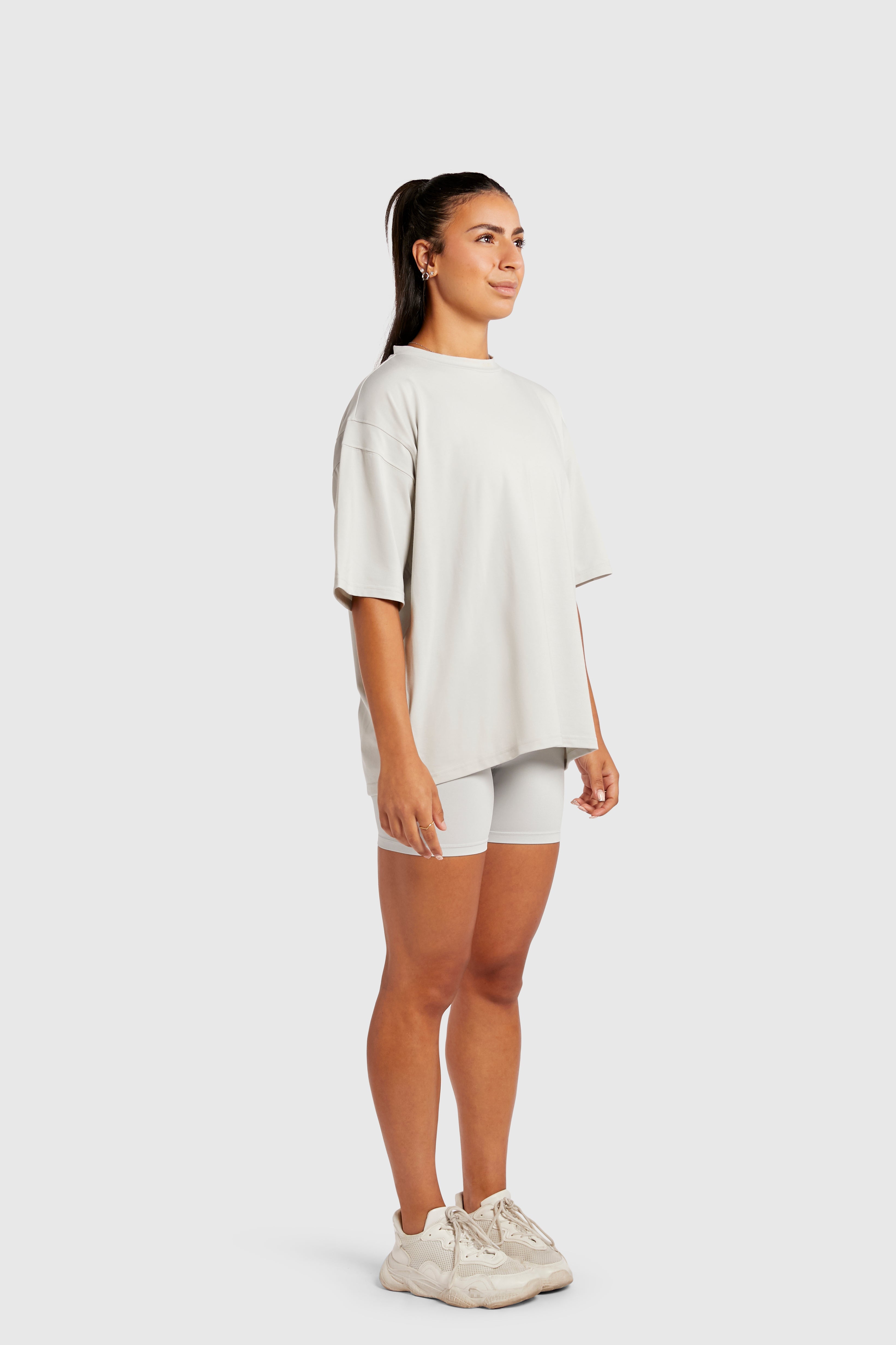 Oversized Tee - Glacier Grey