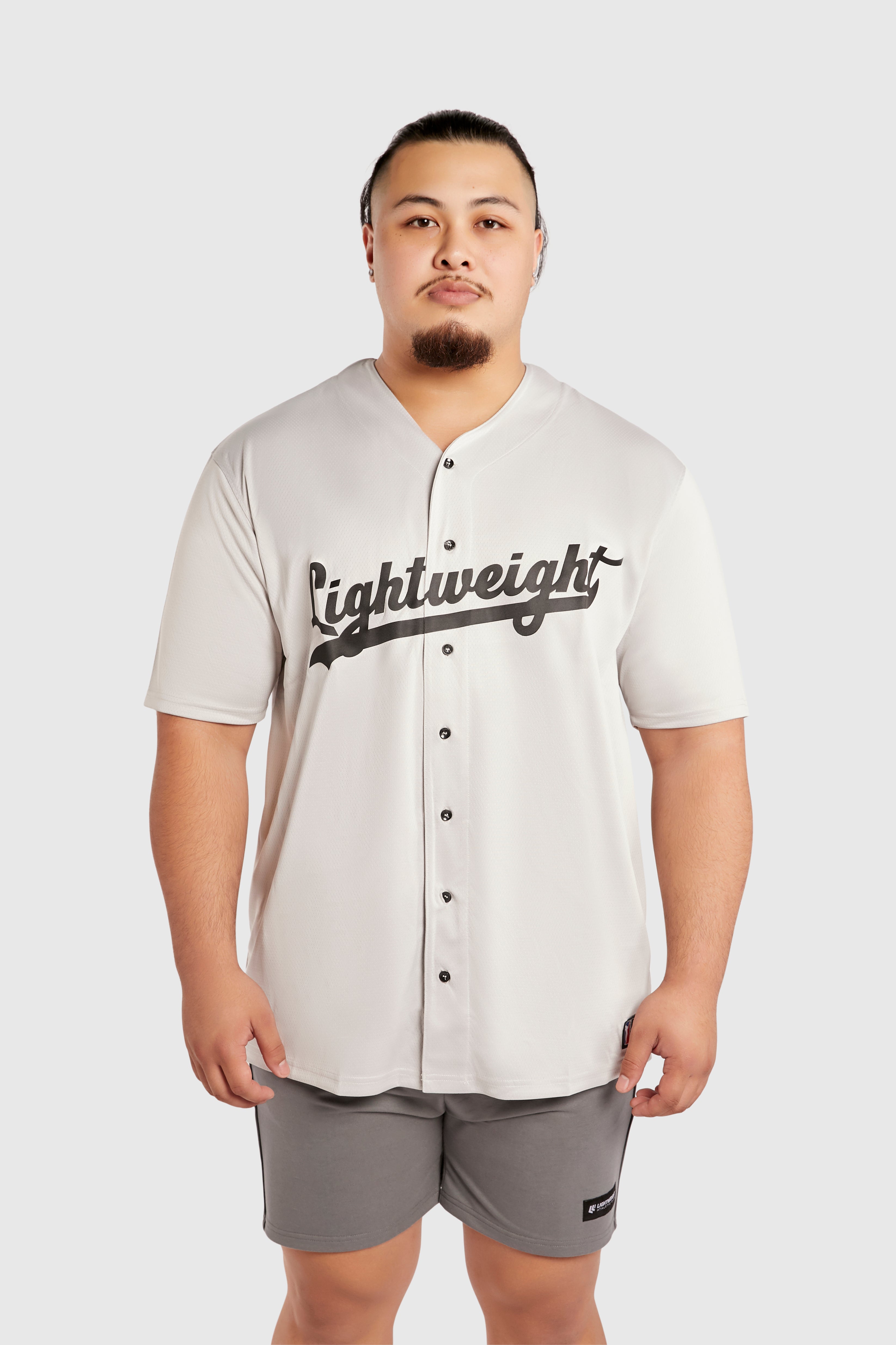 Lightweight Athletic Club Baseball Jersey, Season 2024 - Glacier Grey