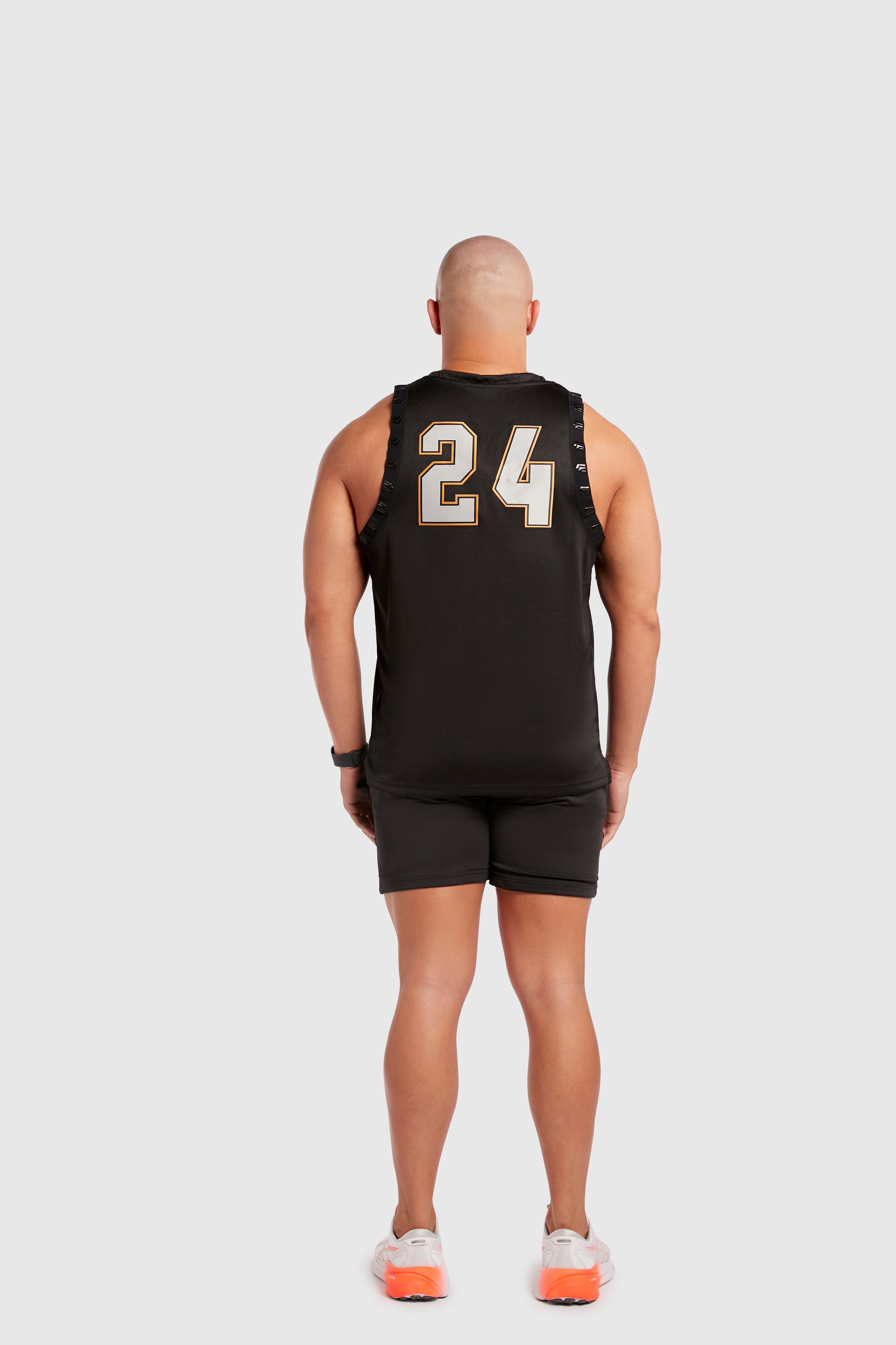 Lightweight Athletic Club Basketball Jersey, Season 2024 - Black