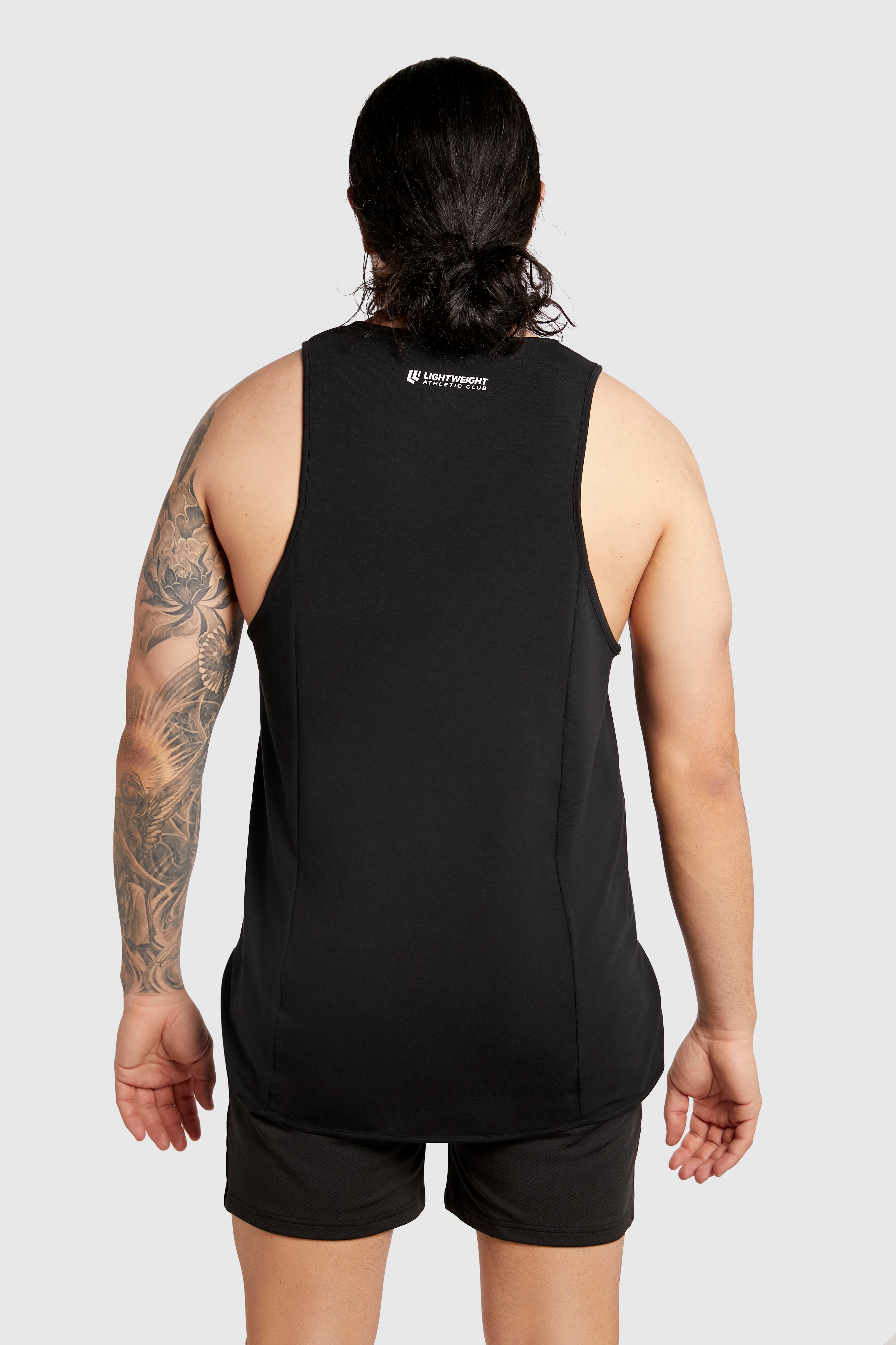 Men&#39;s Muscle Singlet - Black