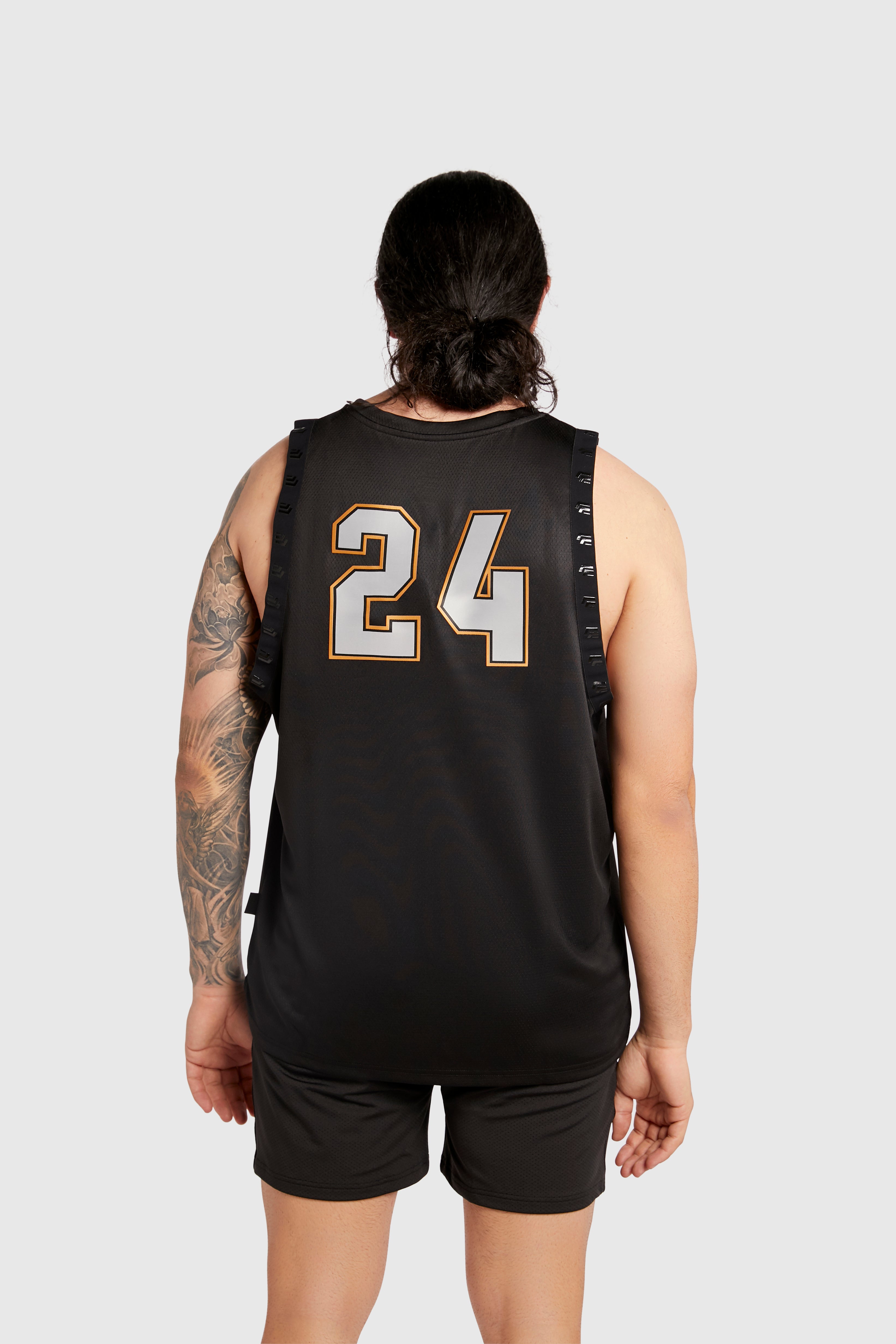 Lightweight Athletic Club Basketball Jersey, Season 2024 - Black