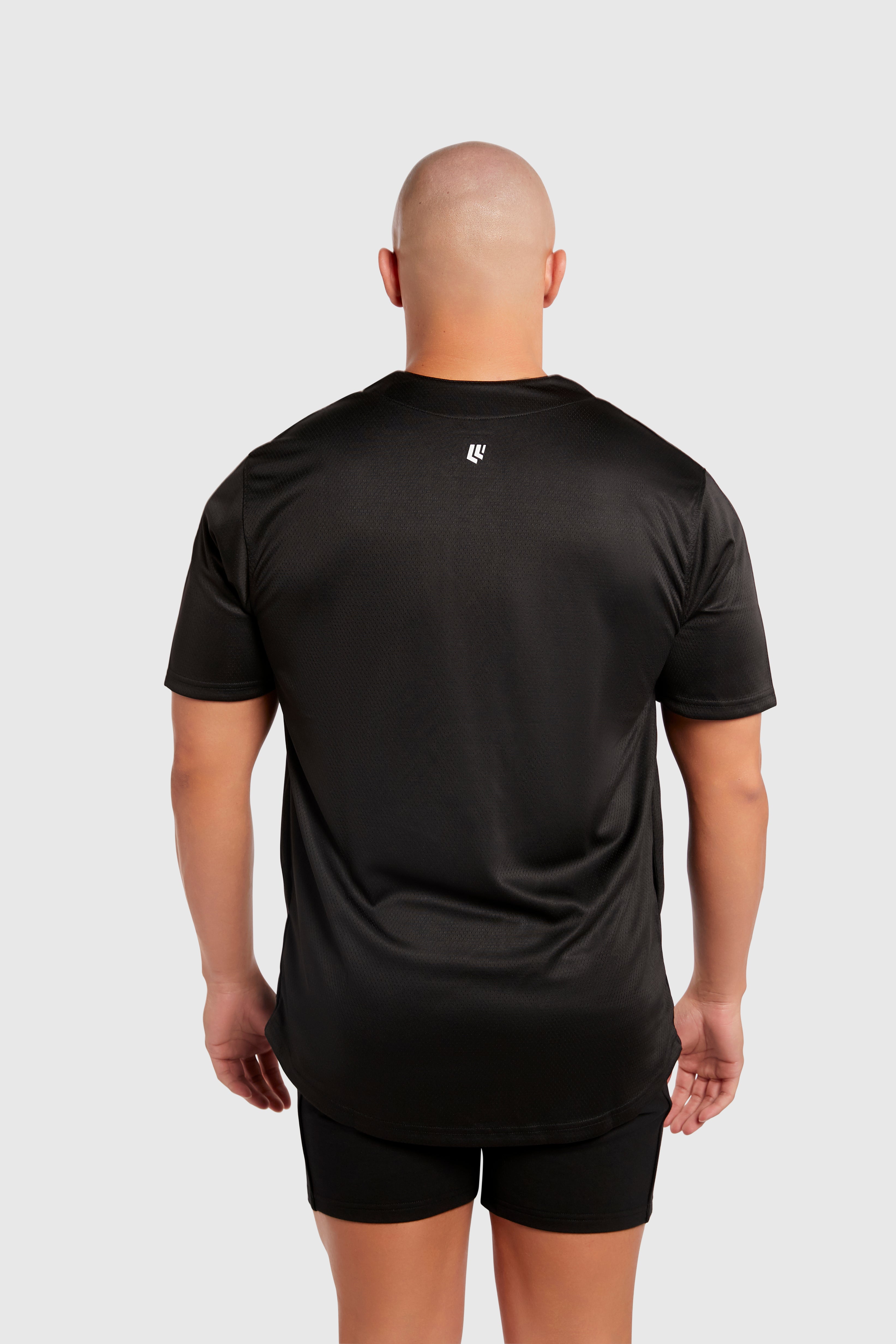 Lightweight Athletic Club Baseball Jersey, Season 2024 - Black