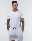 Men's Compression Short Sleeve Shirt - Poppy Seed Grey