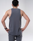 Men's Muscle Singlet - Glacier Grey